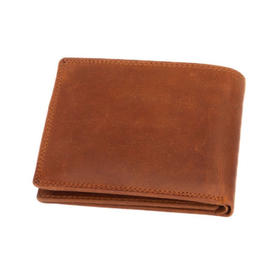 Peněženka kožená hnědá pánská