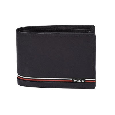 Peněženka kožená pánská černá