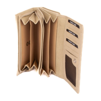 Peněženka krémová dámská