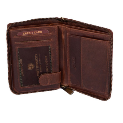 Peněženka pánská dokladovka kožená