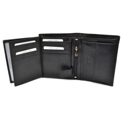 Peněženka pánská kožená černá