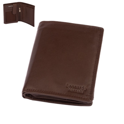 Peněženka pánská kožená hnědá