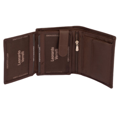 Peněženka pánská kožená hnědá