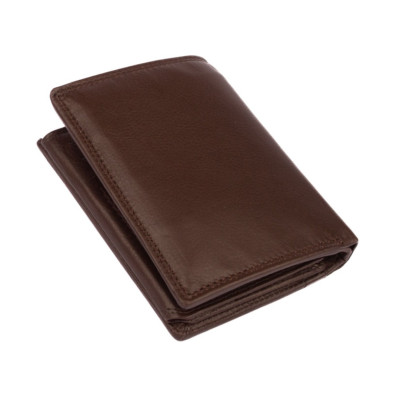 Peněženka pánská kožená hnědá