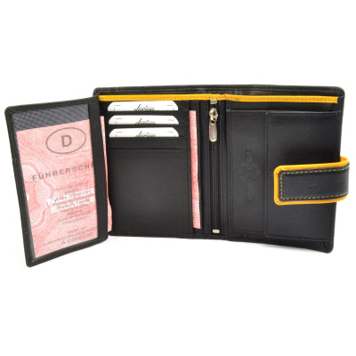 Peněženka pánská kožená s přezkou