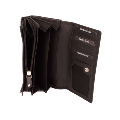 Peněženka velká dámská černá