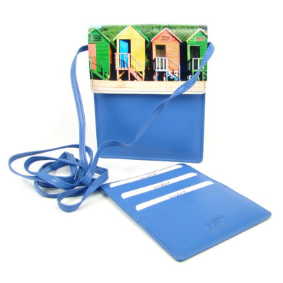 Pouzdro na doklady kožené barevné