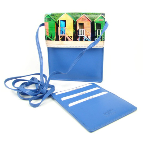 Pouzdro na doklady kožené barevné