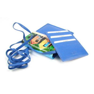 Pouzdro na doklady kožené barevné