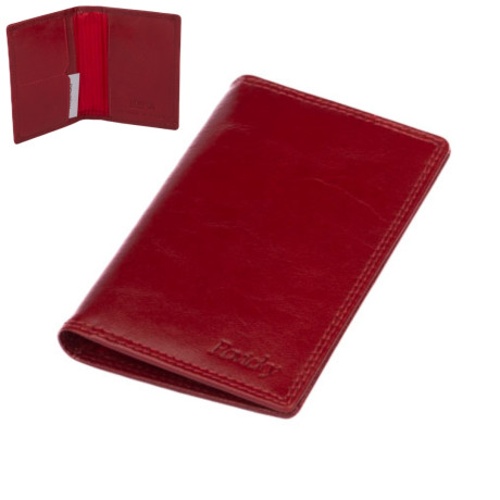 Pouzdro na karty červené