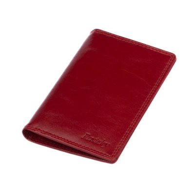 Pouzdro na karty červené