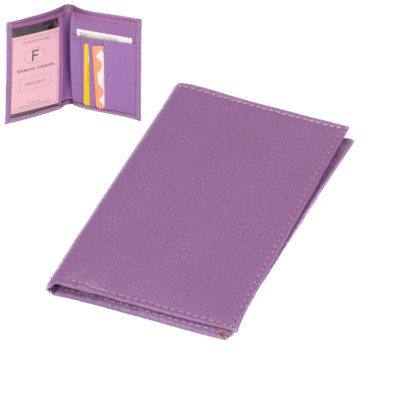 Pouzdro na karty fialové