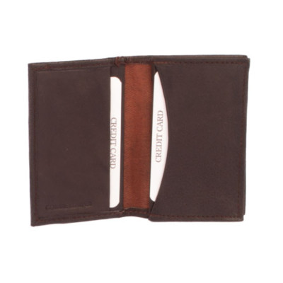 Pouzdro na karty kožené