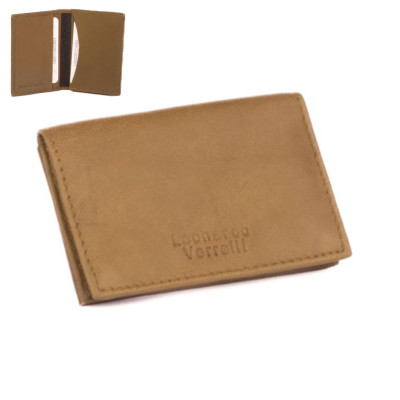 Pouzdro na karty kožené barevné