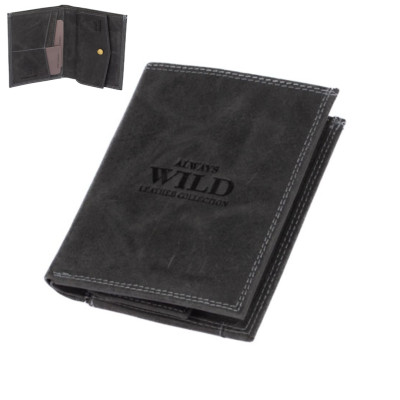 Pouzdro na karty šedé