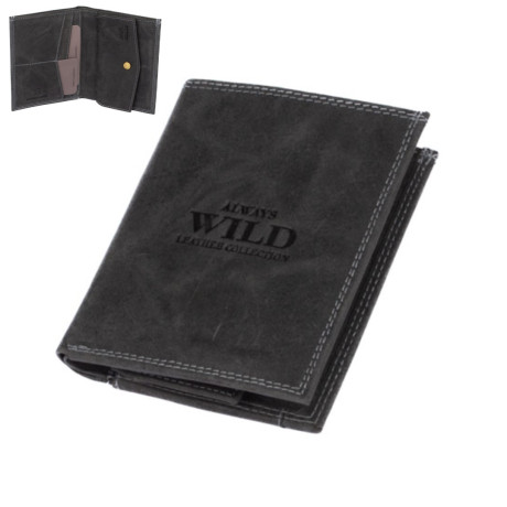 Pouzdro na karty šedé