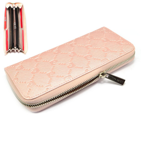 Růžová peněženka dámská