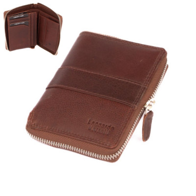 Stylová dámská peněženka hnědá