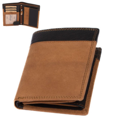 Světle hnědá peněženka pánská