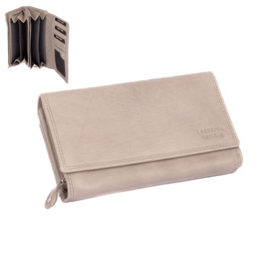 Šedá peněženka dámská