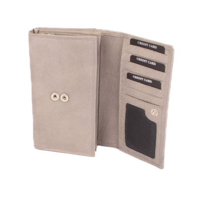 Šedá peněženka dámská