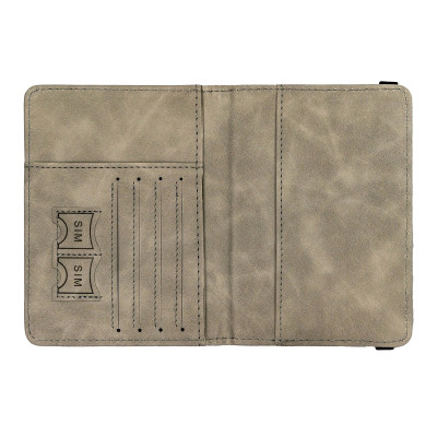 Šedé pouzdro na pas