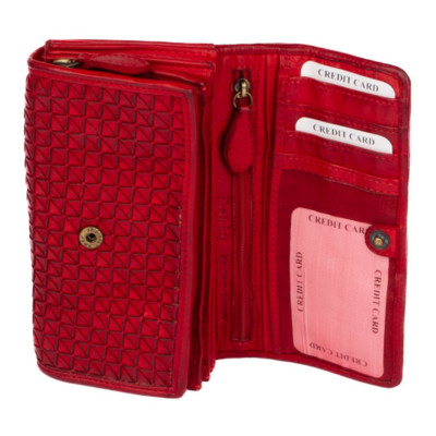 Velká peněženka červená