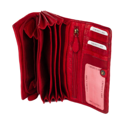 Velká peněženka červená