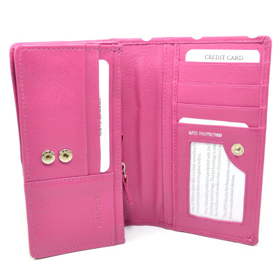 Velká peněženka dámská s puntíky