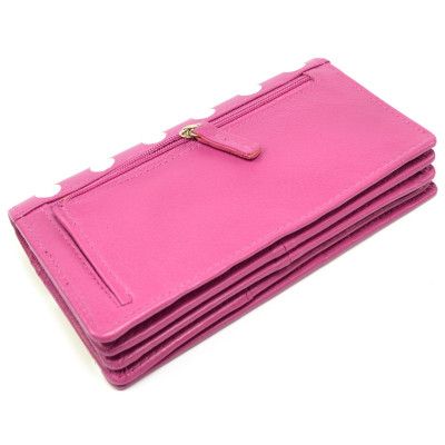 Velká peněženka dámská s puntíky