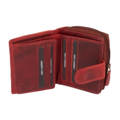 Vínová dámská peněženka