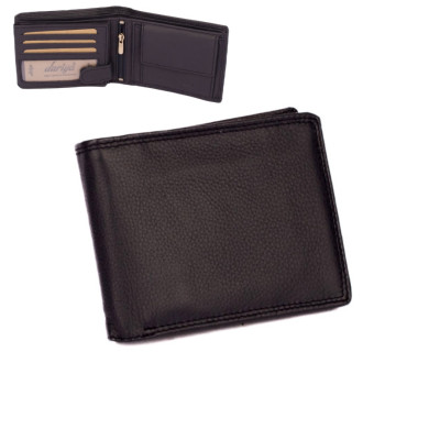 Kožená pánská peněženka tmavá