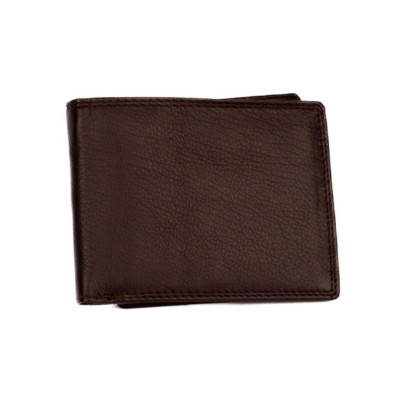 Pánská peněženka kožená tmavě hnědá