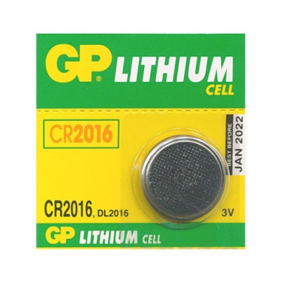 Baterie GP CR2016, DL2016, BR2016, 3V