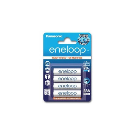 Baterie Panasonic Eneloop BK-4MCCE, AAA 800mAh, blistr 4ks