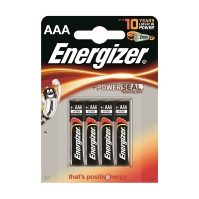 Baterie Energizer Alkaline Power AAA, LR6, tužková, 1,5V, blistr 4 ks