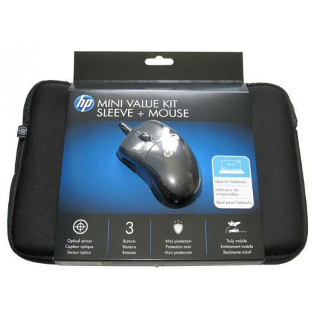 HP Neoprenový obal na tablet 10" - 10,2" s optickou myší