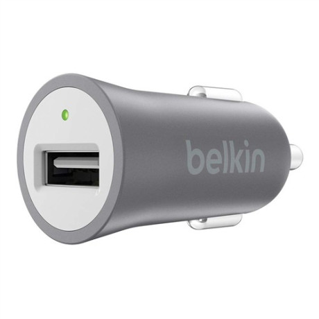 BELKIN MIXIT UP USB autonabíječka, 2.4A, bílá (bez kabelu)