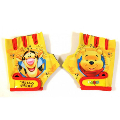 Cyklistické rukavice Medvídek Pů a Tygr