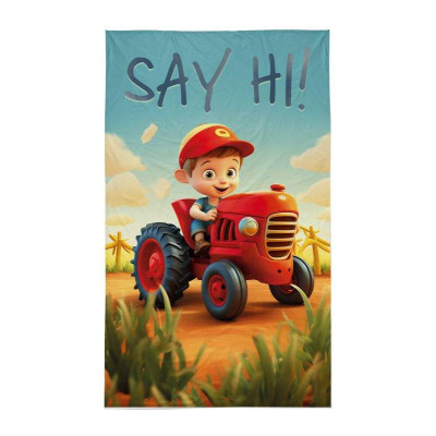 Dětský ručník Farmář Bavlna - Froté, 50x30 cm