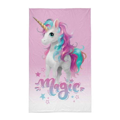 Dětský ručník Jednorožec magic Bavlna - Froté, 50x30 cm