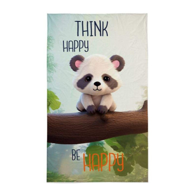 Dětský ručník Panda Bavlna - Froté, 50x30 cm