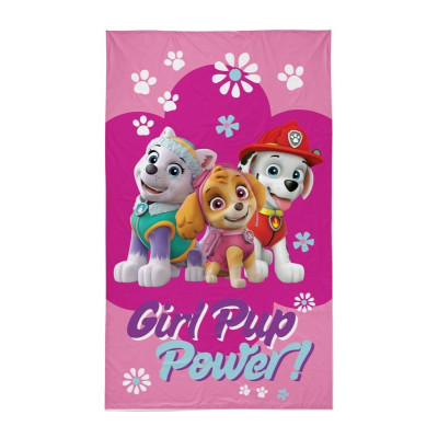Dětský ručník Paw Patrol Girl pup Bavlna - Froté, 50x30 cm