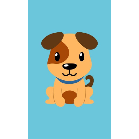 Dětský ručník Pejsek Bavlna - Froté, 50x30 cm