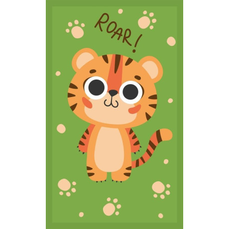 Dětský ručník Tygřík Bavlna - Froté, 50x30 cm