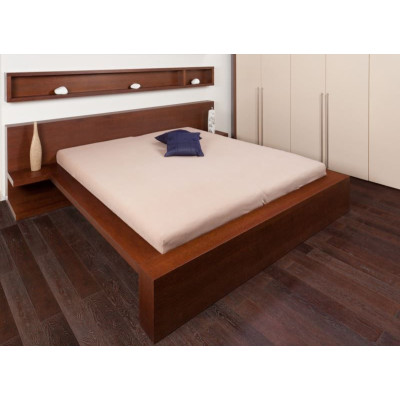 Froté prostěradla - barva smetanová 100x200 cm