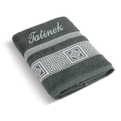 Froté ručník s výšivkou TATÍNEK