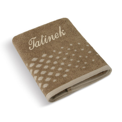 Froté ručník s výšivkou TATÍNEK