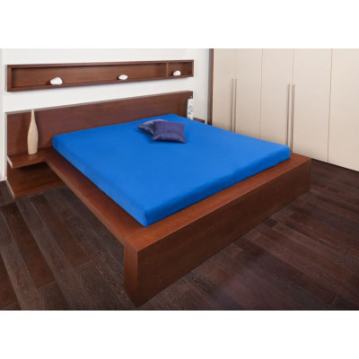 Jersey prostěradla - královská modrá 90x200 cm