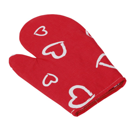 Kuchyňská chňapka - srdíčka